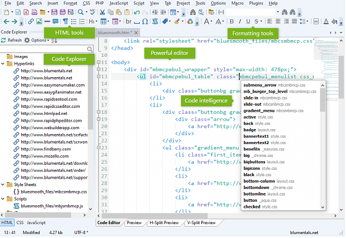 Blumentals WeBuilder картинка №32240