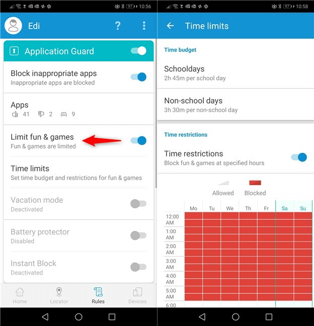 ESET Parental Control для Android картинка №22374 - www.fortsoft.com.ua ESET Parental Control для Android картинка №22374
