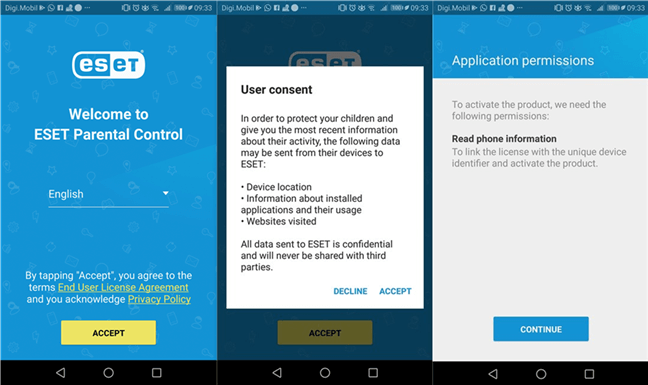 ESET Parental Control для Android картинка №22373