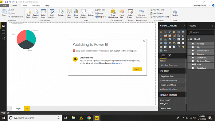 Microsoft Power BI Pro (OLP; підписка на 1 рік) картинка №23575