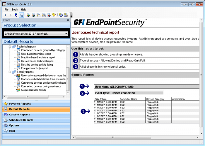 GFI EndPointSecurity картинка №22719