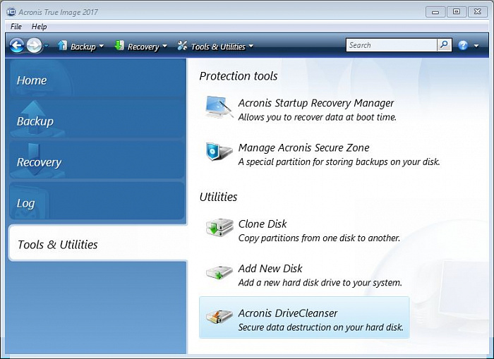 Acronis Drive Cleanser картинка №22850 - www.fortsoft.com.ua Acronis Drive Cleanser картинка №22850