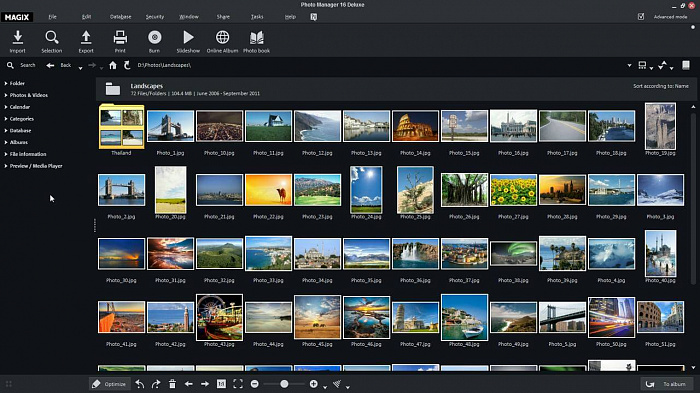 MAGIX Photo Manager Deluxe картинка №24477