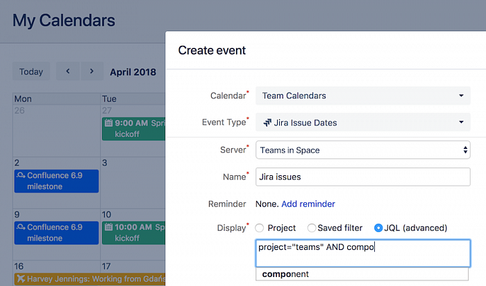 Atlassian Team Calendars for Confluence картинка №23797 - www.fortsoft.com.ua Atlassian Team Calendars for Confluence картинка №23797
