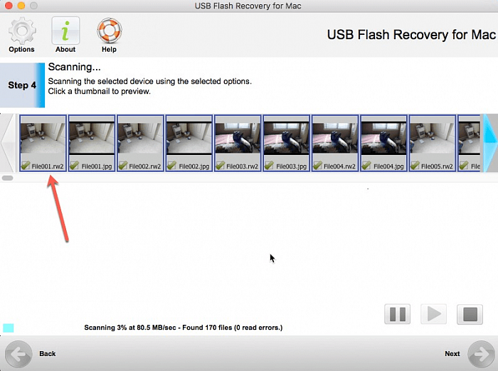 321Soft USB Flash Recovery for Mac картинка №25733